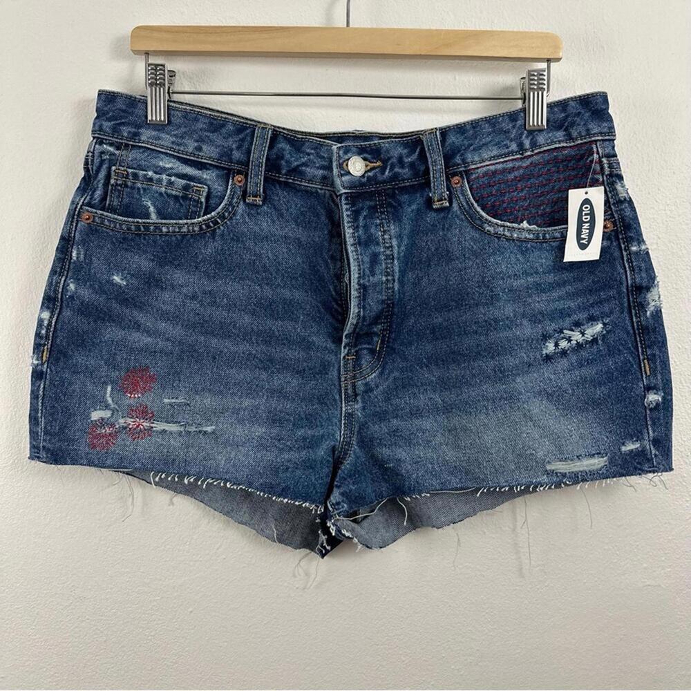 NWT Old Navy Women's O.G. High Rise Shorts Size 12